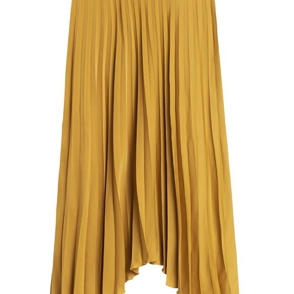 Banana Republic high-low pleated skirt, size 8 - Picture 2 of 8